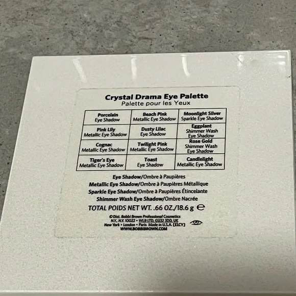 Bobbi Brown Crystal Drama Eyeshadow Palette (Brand New w/o Box) - Picture 4 of 4
